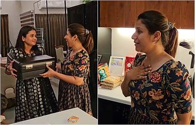 ஆல்யா மானசாவுக்கு இன்ப அதிர்ச்சி கொடுத்த மணிமேகலை!