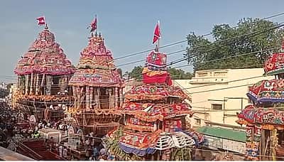நெல்லையப்பர் கோயிலில் ஆனித்  தேரோட்டம் கோலாகலம்!