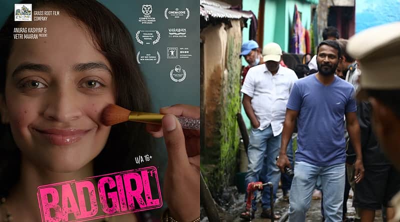 Bad Girl movie poster, Vetri Maaran.