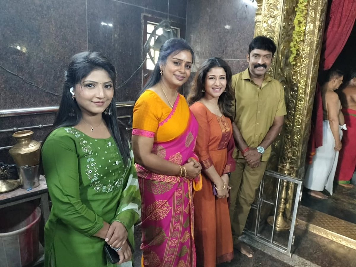 தொடரில் நடிக்கும் நடிகர்கள்.