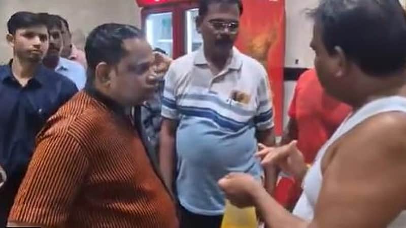 shivSena MLA Kicks, Punches Canteen Staff Over Dal
