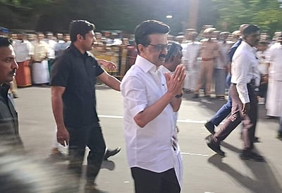 திருவாரூரில் முதல்வர் மு.க. ஸ்டாலின் சாலை வலம்!