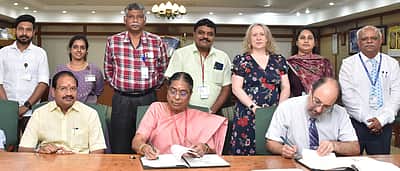 கதிா்வீச்சு அறிவியல்: கொலம்பியா பல்கலை.யுடன் இராமச்சந்திரா ஒப்பந்தம்