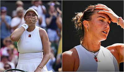 சபலென்காவுக்கு அதிர்ச்சி..! விம்பிள்டன் இறுதிப்போட்டியில் அமண்டா அனிசிமோவா!