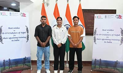 நேபாள கிரிக்கெட் வீரர்களுக்கு இந்தியாவில் பயிற்சி! 