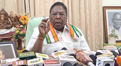 முதல்வர் ரங்கசாமி ராஜிநாமா செய்தால் சிறையில் இருப்பார்: நாராயணசாமி  