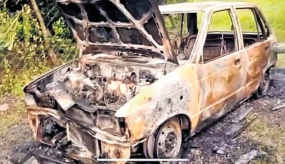 கேரளத்தில் கார் வெடித்த சம்பவத்தில் இரண்டு சிறுவர்கள் பலி 