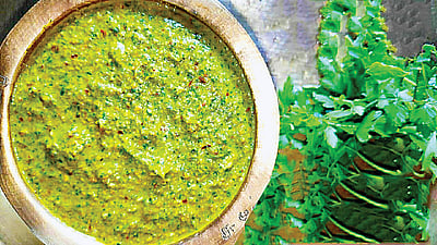 முடக்கத்தான் கீரை சட்னி 