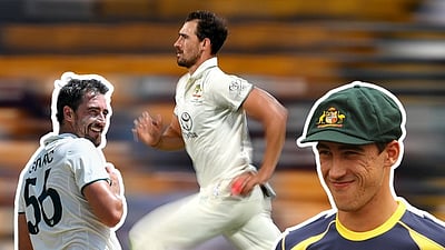 100-ஆவது டெஸ்ட்டில் மிட்செல் ஸ்டார்க்..! இந்த மைல்கல்லை எட்டியவர்கள் பட்டியல்!