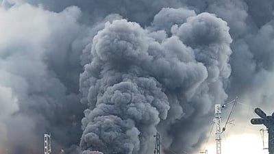 டேங்கர் ரயில் தீவிபத்து! முழுவதுமாக அணைக்கப்பட்டது!