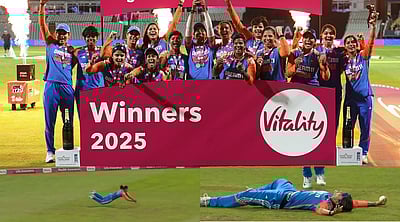 ராதா யாதவ் மிரட்டல் ஃபீல்டிங்: தொடரை வென்ற இந்திய மகளிரணி! 