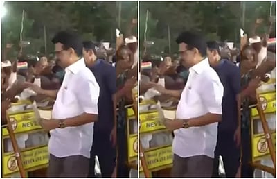 மயிலாடுதுறையில் முதல்வர் மு.க.ஸ்டாலின் சாலைவலம்!