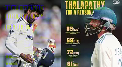 தனியாகப் போராடும் தளபதி..! ஜடேஜாவுக்குக் குவியும் வாழ்த்துகள்!