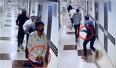 பரோல் கைதியை சுட்டுக்கொன்ற மர்ம கும்பல்! மருத்துவமனையில் பயங்கரம்!