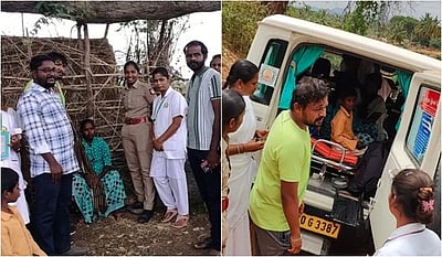 10-வது முறை கர்ப்பம்: மருத்துவப் பரிசோதனைக்கு வரமறுத்த பெண்ணை ஆம்புலன்ஸில் அழைத்துச்சென்ற மருத்துவக் குழு!