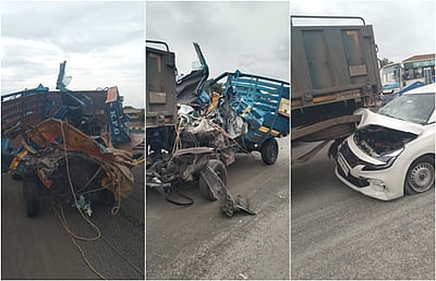 கிருஷ்ணகிரி அருகே வாகனங்கள் மோதி விபத்து: 3 பேர் பலி 