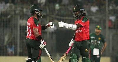 பாகிஸ்தானை வீழ்த்தி டி20 தொடரை வெற்றியுடன் தொடங்கிய வங்கதேசம்!