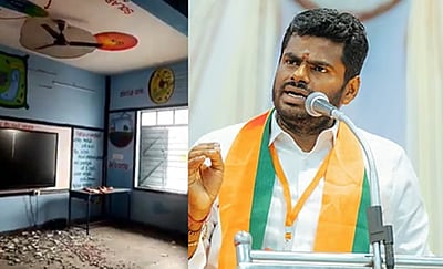 பள்ளிக் கட்டடங்கள் மீது அலட்சியமா? - அண்ணாமலை கேள்வி