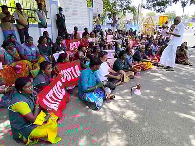 தூய்மைப் பணியாளா்கள் கோரிக்கையை நிறைவேற்ற வேண்டும்: ஜி.கே.வாசன்