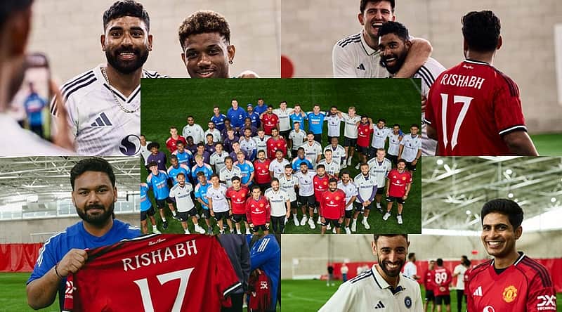 Indian Cricket Team Manchester United
