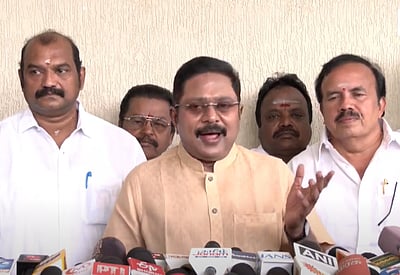 அதிமுக தனிப்பெரும்பான்மை பெற்றாலும் கூட்டணி ஆட்சிதான்! - டிடிவி தினகரன்