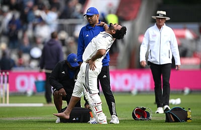 காயமடைந்தாலும் ரிஷப் பந்த் பேட்டிங் செய்வார்..! - பிசிசிஐ