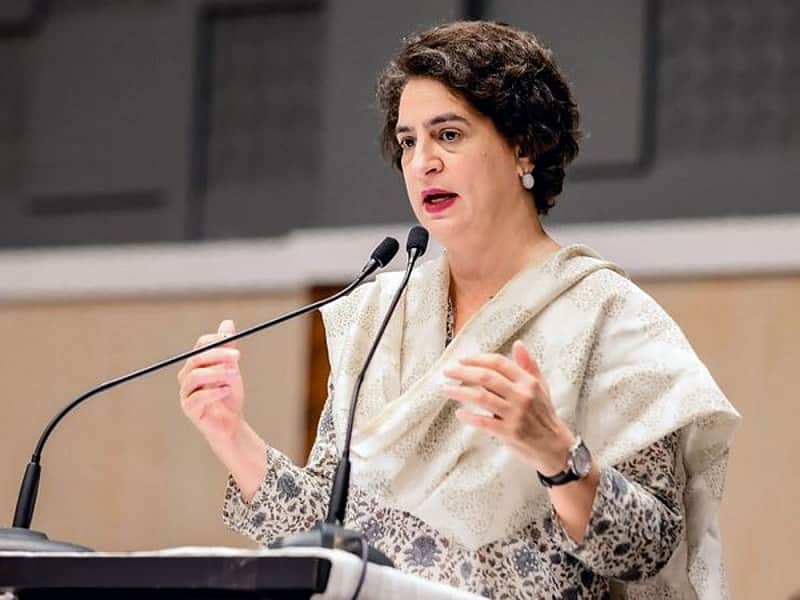 Congress leader Priyanka Gandhi