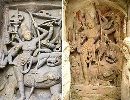 அன்னை உமை - மகிஷாசுரமர்த்தினி (தொடர்ச்சி 2)