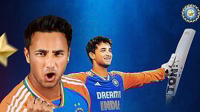 டி20 தரவரிசையில் முதலிடம் பிடித்த அபிஷேக் சர்மா..! 4-ஆவது இந்தியராக சாதனை!