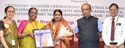 58 சதவீத பெண்கள் தாய்ப்பால் புகட்டுவதில்லை: தேசிய சுகாதார இயக்க ஆலோசகா்