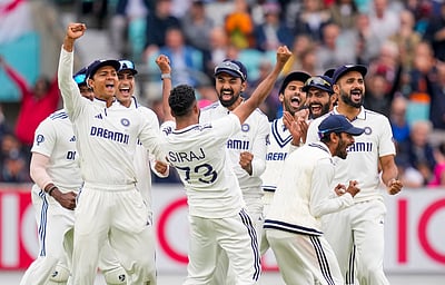 இந்திய அணி அபார வெற்றி - புகைப்படங்கள்