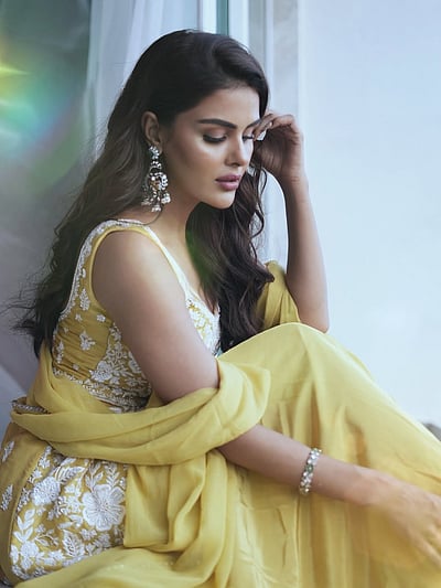 ஓவியம்... பிரியங்கா சௌத்ரி!