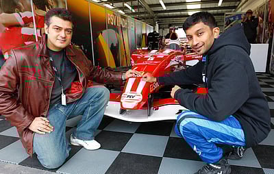 அஜித் குமாருடன் கைகோக்கும் நரேன் கார்த்திகேயன்! 