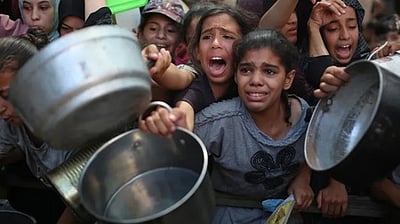 காஸா பட்டினிச் சாவு 197-ஆக உயா்வு