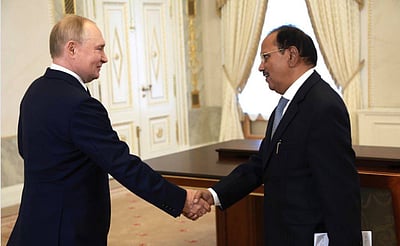 ரஷிய அதிபர் புதினுடன் அஜித் தோவல் சந்திப்பு!