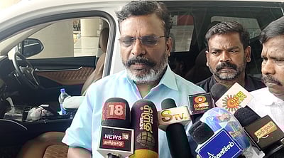 திமுக கூட்டணியில் பாமக இடம் பெற்றால் ஏற்பீா்களா?:  திருமாவளவன் பதில்