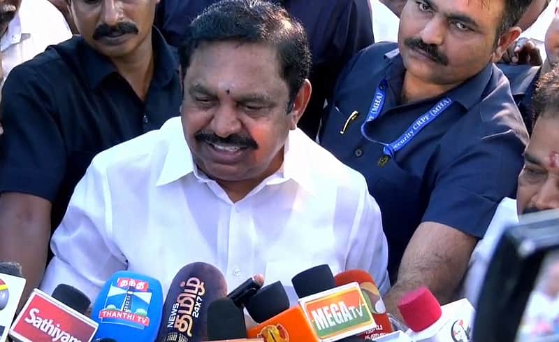 Regarding Sasikala and OPS issue, what was said earlier is the same: EPS