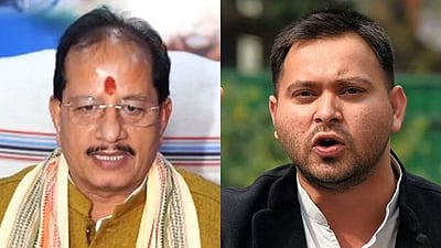 இரு வெவ்வேறு வாக்காளர் அட்டைகளுடன் பிகார் துணை முதல்வர்! தேஜஸ்வி யாதவ் குற்றச்சாட்டு