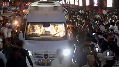 கோவையில் முதல்வர் ஸ்டாலின் சாலைவலம்!