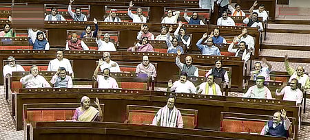 பிகார் வாக்காளா் பட்டியல் விவகாரம்: மாநிலங்களவையில் அமளி