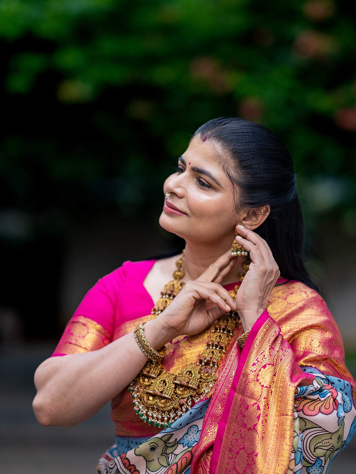 முத்த மழை... சின்மயி!