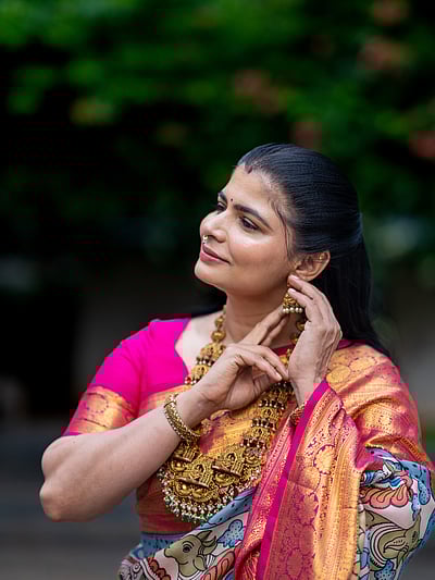 முத்த மழை... சின்மயி!