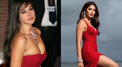 மோனிகா பாடலுக்காக மோனிகா பெலூச்சி கூறியதென்ன? பூஜா ஹெக்டே பெருமிதம்! 