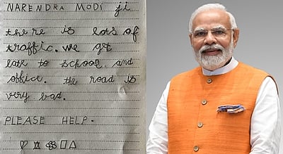 தயவுசெய்து உதவுங்கள்.. மோடிக்குக் கடிதம் எழுதிய பெங்களூர் சிறுமி! காரணம்?