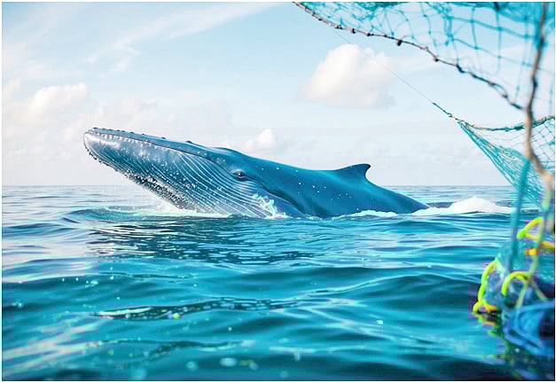 நீலத் திமிங்கிலத்தின் பாடலோசை...