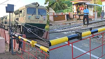மூடப்படாத ரயில்வே கடவுப் பாதை! கேட் கீப்பர் பணியிடை நீக்கம்!