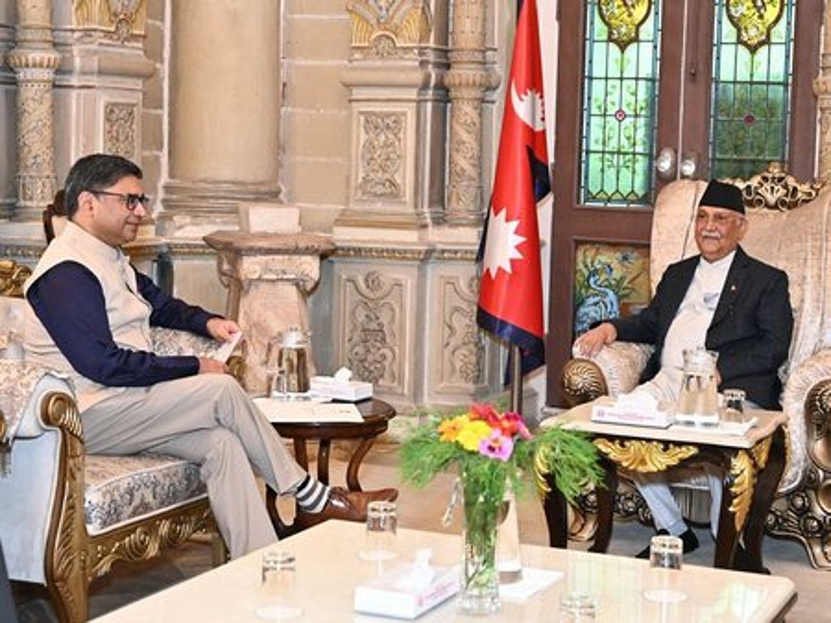 நேபாள பிரதமருடன் வெளியுறவுச் செயலா் சந்திப்பு: இருதரப்பு உறவை மேம்படுத்த ஆலோசனை!