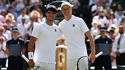 சின்சினாட்டி ஓபன் டென்னிஸ்: இறுதிச்சுற்றில் சின்னா் - அல்கராஸ் பலப்பரீட்சை!