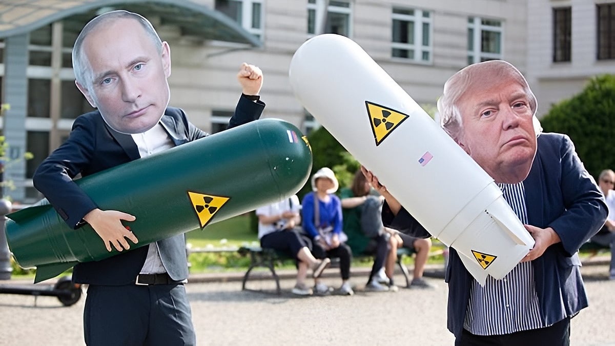 அணு ஆயு​தம் என்​னும் அச்​சு​றுத்​தல்