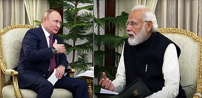 பிரதமா் மோடியுடன் புதின் பேச்சு-
டிரம்ப்பை சந்தித்தது குறித்து விளக்கம் 